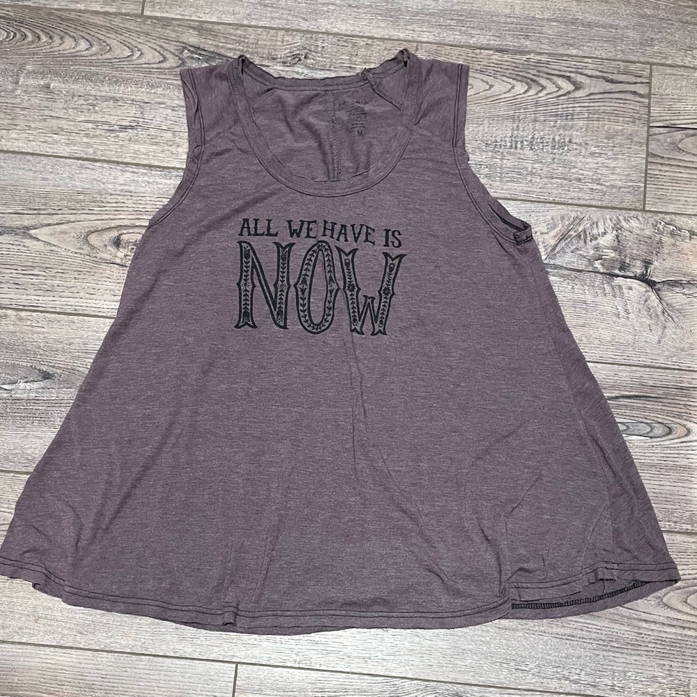 Natural reflections boho all we have is now top